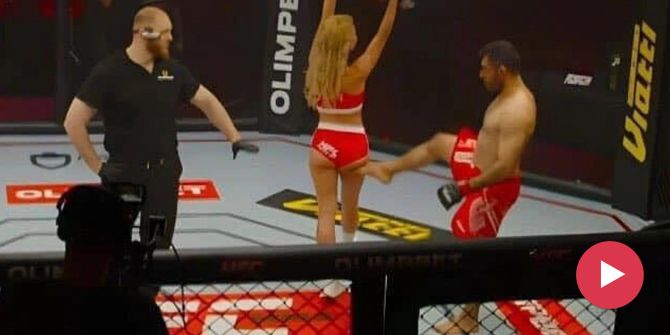 Ali Heibati Ring-Girl MMA