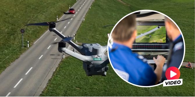 Drohnen Verkehr überwachung