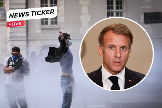 Frankreich Ticker Gewalt Macron