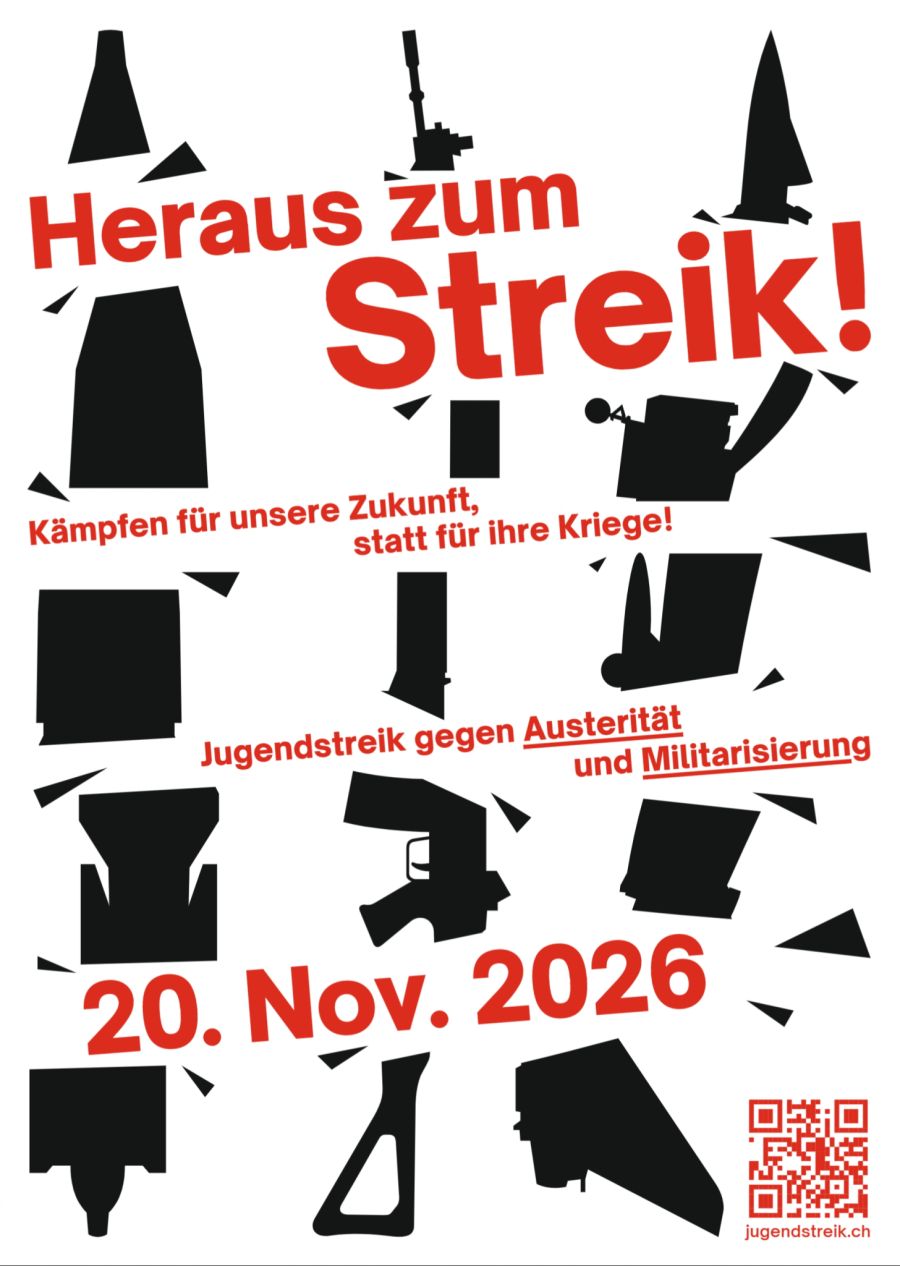 So rufen die Jungparteien zum Jugendstreik auf.