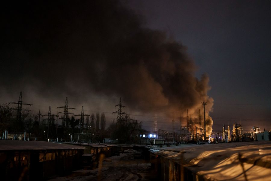 Russland nimmt die ukrainische Energieinfrastruktur ins Visier.