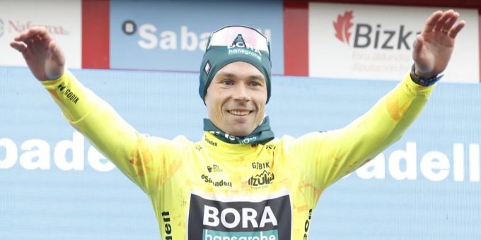 Baskenland-Rundfahrt - Primoz Roglic trotz Sturz weiter in Gelb