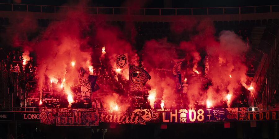 Fussball Super League Fan-Gewalt