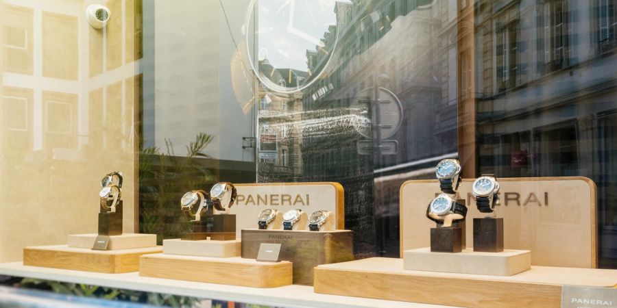 Schaufenster von Panerai