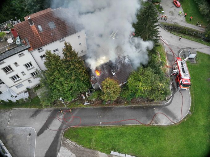 Die genaue Brandursache ist noch unklar. Ursache unklar