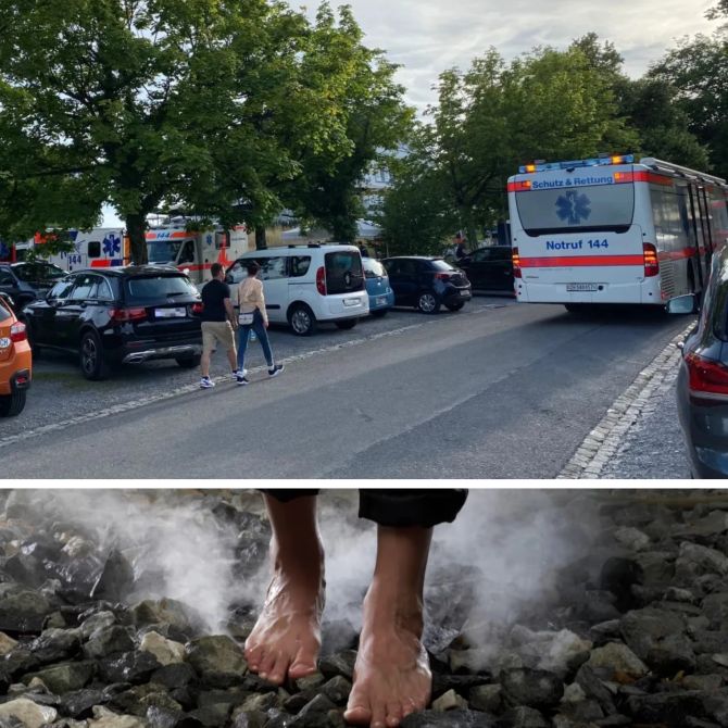 Feuerlauf Zürich Verletzte