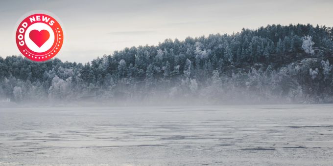 In letzter Sekunde - Frau rettet Kind aus vereistem Fluss in Kanada