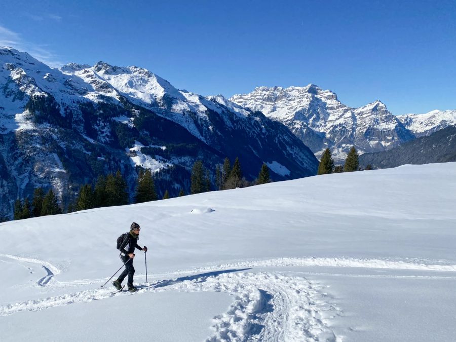 Glarnerland Winter Schneeschuhwanderung