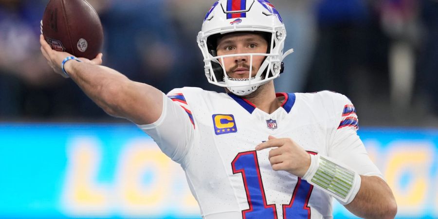 NFL-Sportler Josh Allen kniete beim Heiratsantrag.(Archivbild)