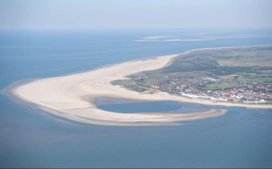 borkum von oben