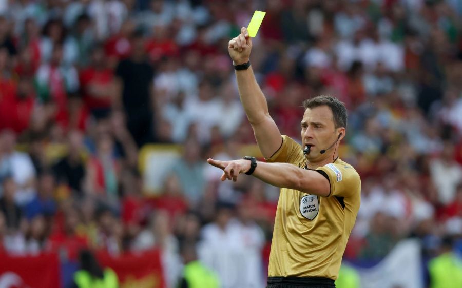 Für Schiedsrichter Felix Zwayer ist England gegen Holland bereits der vierte Einsatz bei der EM 2024.