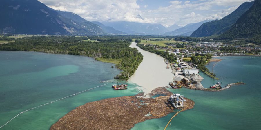 Genfersee Unwetter Fäkalien