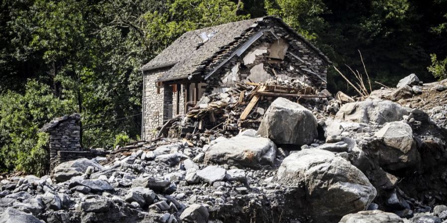 Unwetter Tessin Rustico