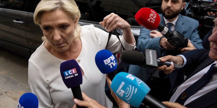 Marine Le Pens Rechtsnationale wollen die Regierung in Frankreich übernehmen.