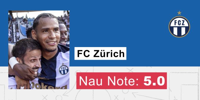 Die Nau.ch-Note für den FC Zürich. FC Zürich