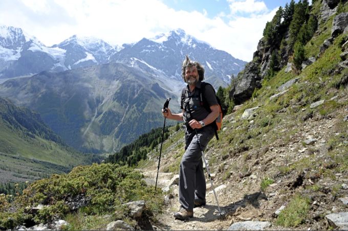Bild aus dem Jahr 2011. Reinhold Messner hat als erster Mensch alle 14 Achttausender bestiegen. Reinhold Messner