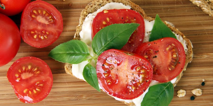 Tomaten, Brot