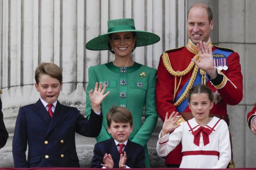 Prinzessin Kate, William und ihre gemeinsamen Sprösslinge.