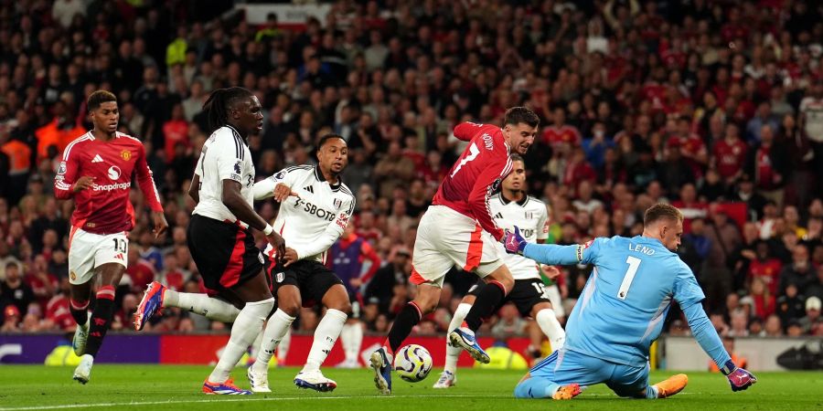 Fulham-Torhüter Bernd Leno überragte gegen Manchester United.