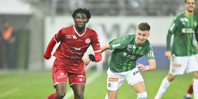 Alexandre Jankewitz im Trikot des FC Winterthur. Alexandre Jankewitz FC Winterthur