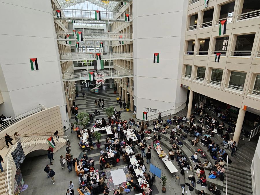 Auch an der Uni in Genf ist es zu einem Pro-Palästina-Protest gekommen.