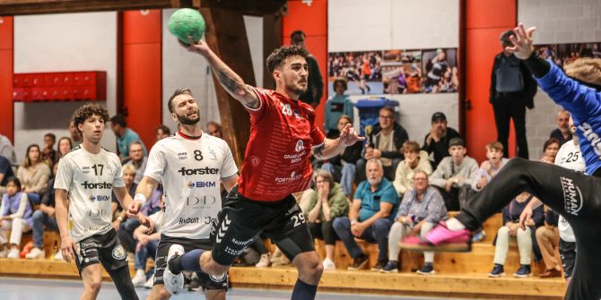 Die HSG Baden-Endingen gewinnt gegen den HC Arbon