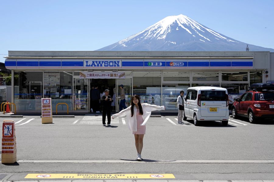 Auch der Mount Fuji soll neu kosten.