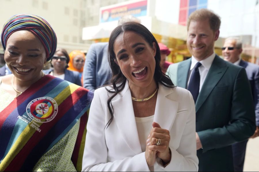 Meghan Markle und Prinz Harry besuchten gerade erst Nigeria. Nicht zur Freude von Prinz William.