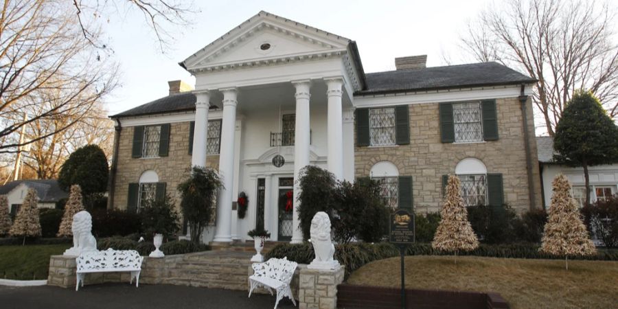 Blick auf Graceland Memphis