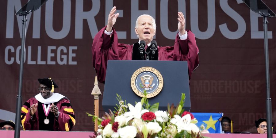 Biden Morehouse Commencement