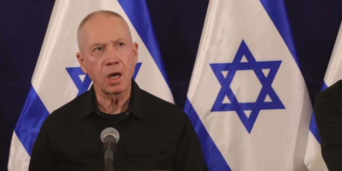 Israel Verteidigungsminister Joav Galant