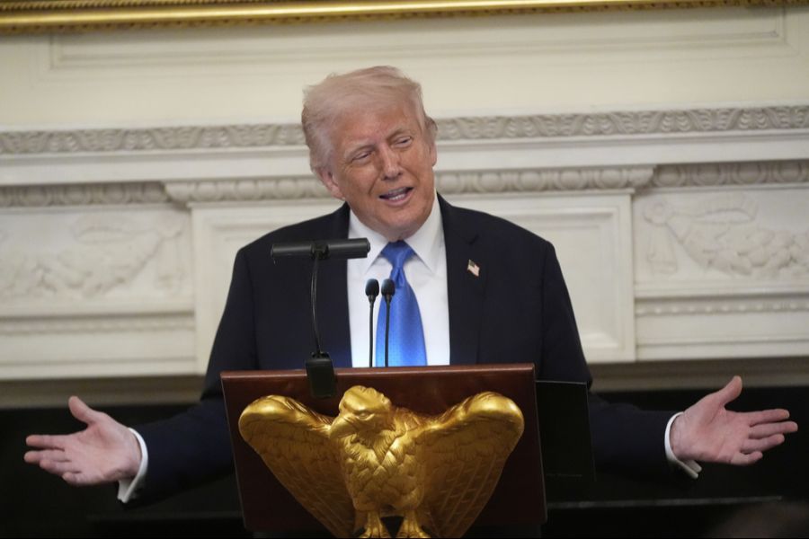 Laut Donald Trump sei das gestrige Telefonat mit Putin «exzellent» gelaufen, obwohl keine Waffenruhe im Ukraine-Krieg vereinbart wurde.
