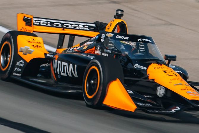 McLaren IndyCar O'Ward Iowa