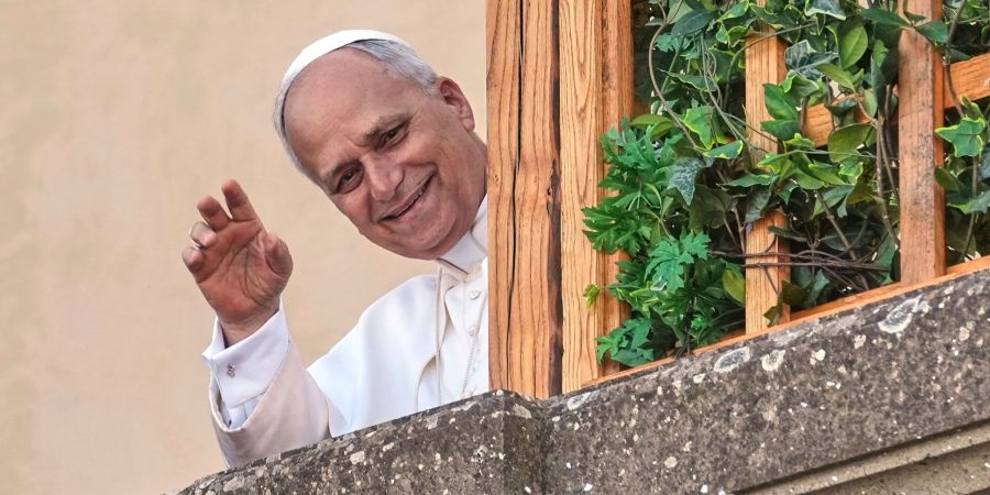 Papst Leo XIV. in den Ferien