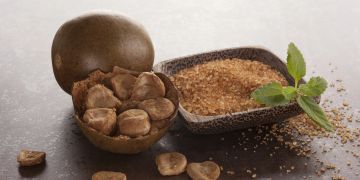 Mönchsfrucht, Zucker aus Mönchsfrucht