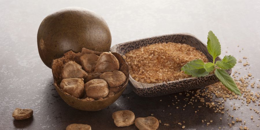 Mönchsfrucht, Zucker aus Mönchsfrucht