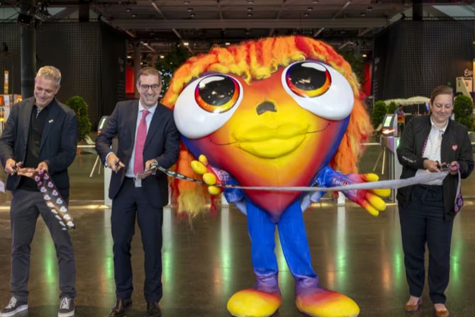 ESC Basel Village Eröffnung