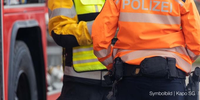 Buchs SG: Schaltschrank in Brand geraten. Buchs SG