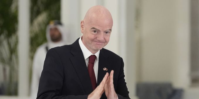Fifa-Präsident Gianni Infantino freut sich auf die anstehende Club-WM. Fifa