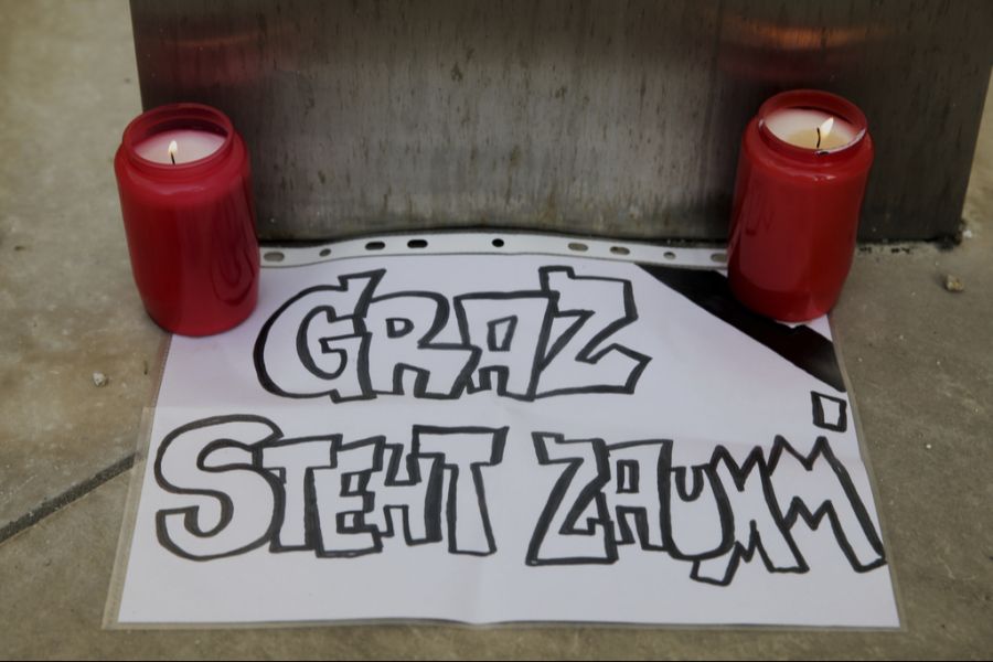 «Graz steht zusammen» – die Betroffenheit ist gross.