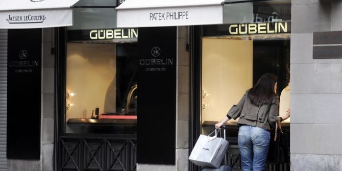 Gübelin Schaufenster