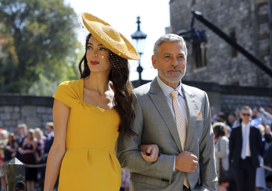 Amal und George Clooney waren anwesend – kannten Meghan jedoch gar nicht persönlich.