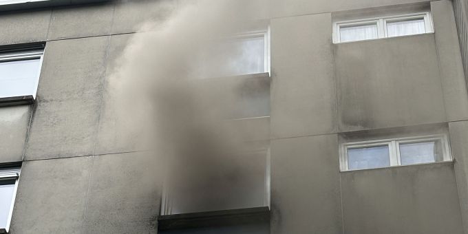 In einem Mehrfamilienhaus in Pratteln brach ein Brand aus. Brand in Pratteln