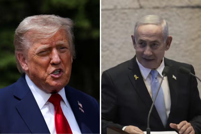 Donald Trump Benjamin Netanjahu