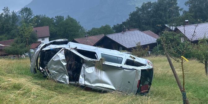 Glarus Verkehrsunfall