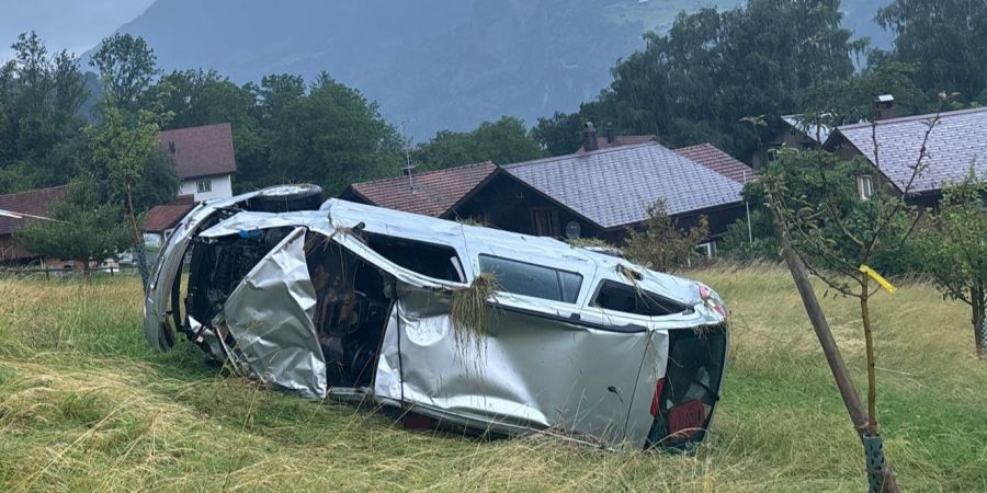 Glarus Verkehrsunfall