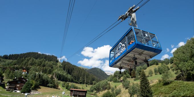 Andermatt+Sedrun+Disentis im Sommer. Symbolbild