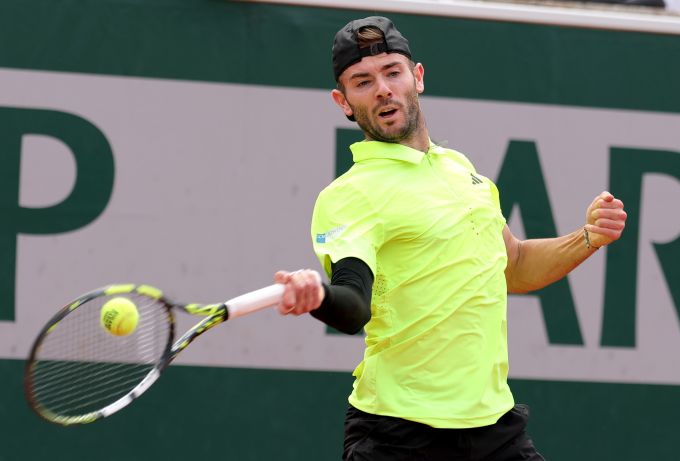 Stan Wawrinka scheitert an Jacob Fearnley. Stan Wawrinka Jacob Fearnley