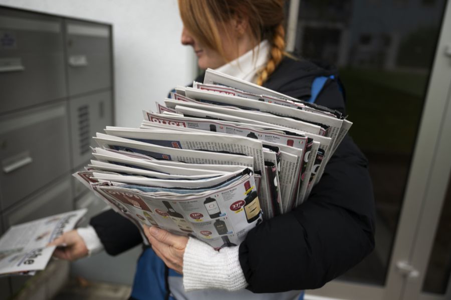 Die Post könne im schrumpfenden Briefmarkt mit Werbung letztendlich auch Arbeit für ihre Mitarbeitenden sichern, sagt Mediensprecherin Silvana Grellmann.