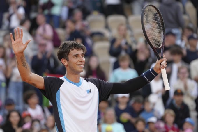 Matteo Gigante überraschte bei den French Open in Paris mit einem unerwarteten Sieg. matteo gigante